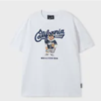 [S] WHO.A.U Ivory WHRPF2422U39 Steve Photo T-Shirt, WHRPF2422U39 (SWAU560)