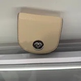 [S] MARC JACOBS MARSHMALLOW 4F4SMN004S01-102 TURNLOCK CHAIN WALLET, 196611163507 (SMJ543)