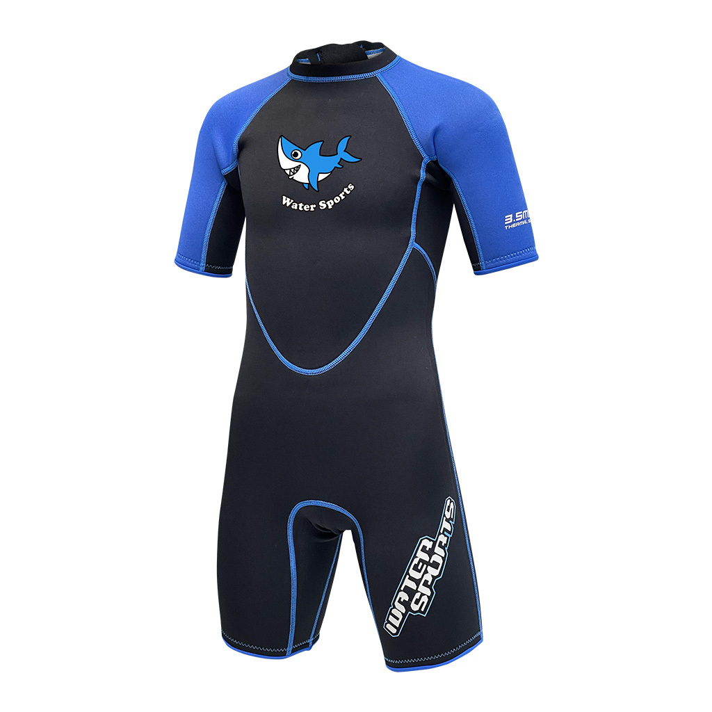 3.5mm 兒童 SCR 連身防寒衣 - 藍