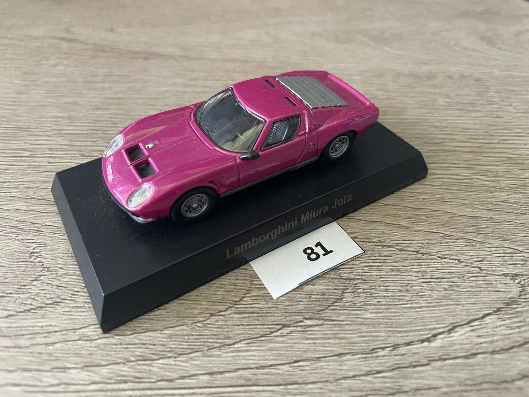 [CHOP-CHOP DEAL 81] LAMBORGHINI MIURA JOTA PINK
