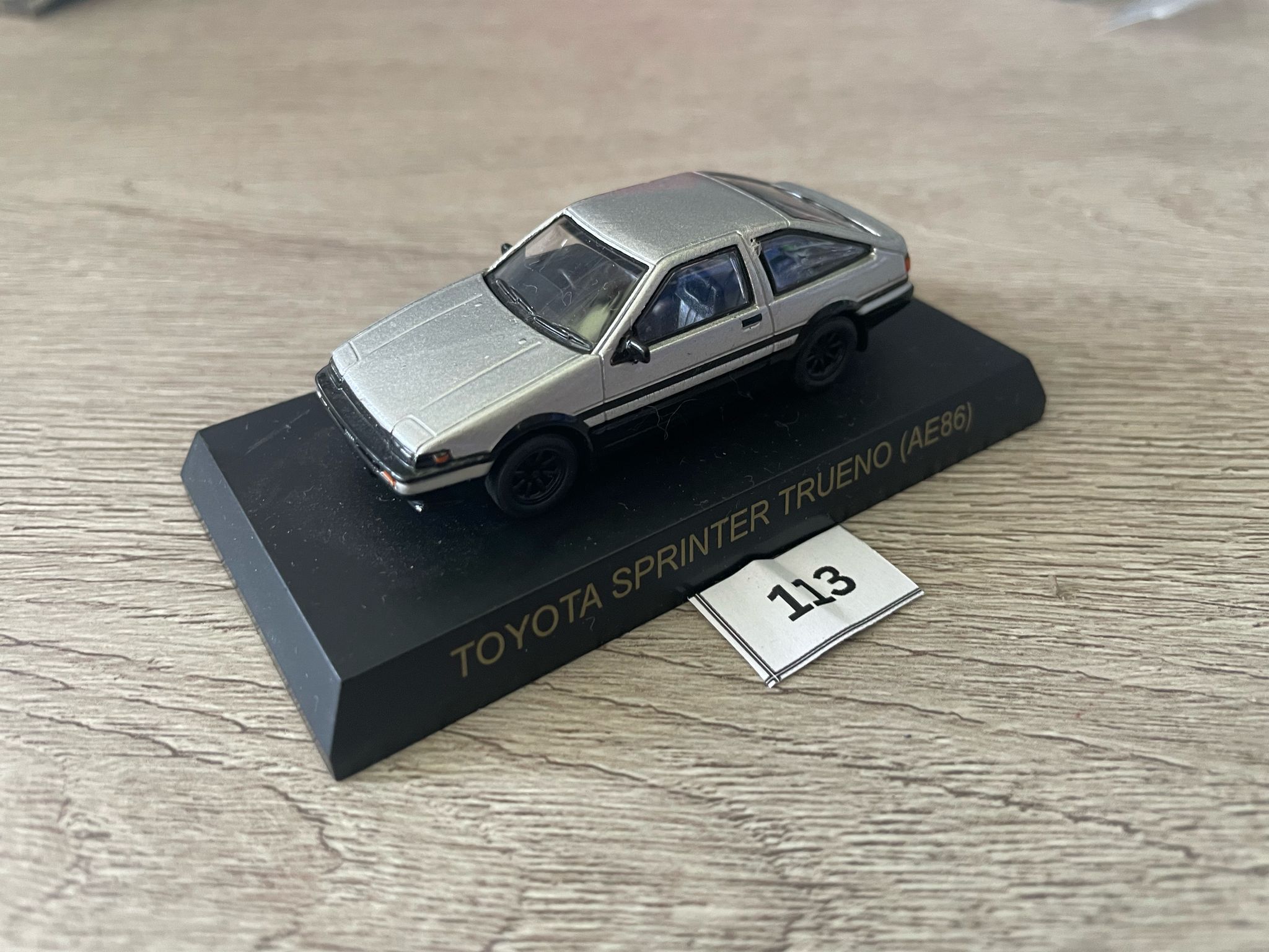 [CHOP-CHOP DEAL 113] TOYOTA SPRINTER TRUENO AE86 SILVER BLACK