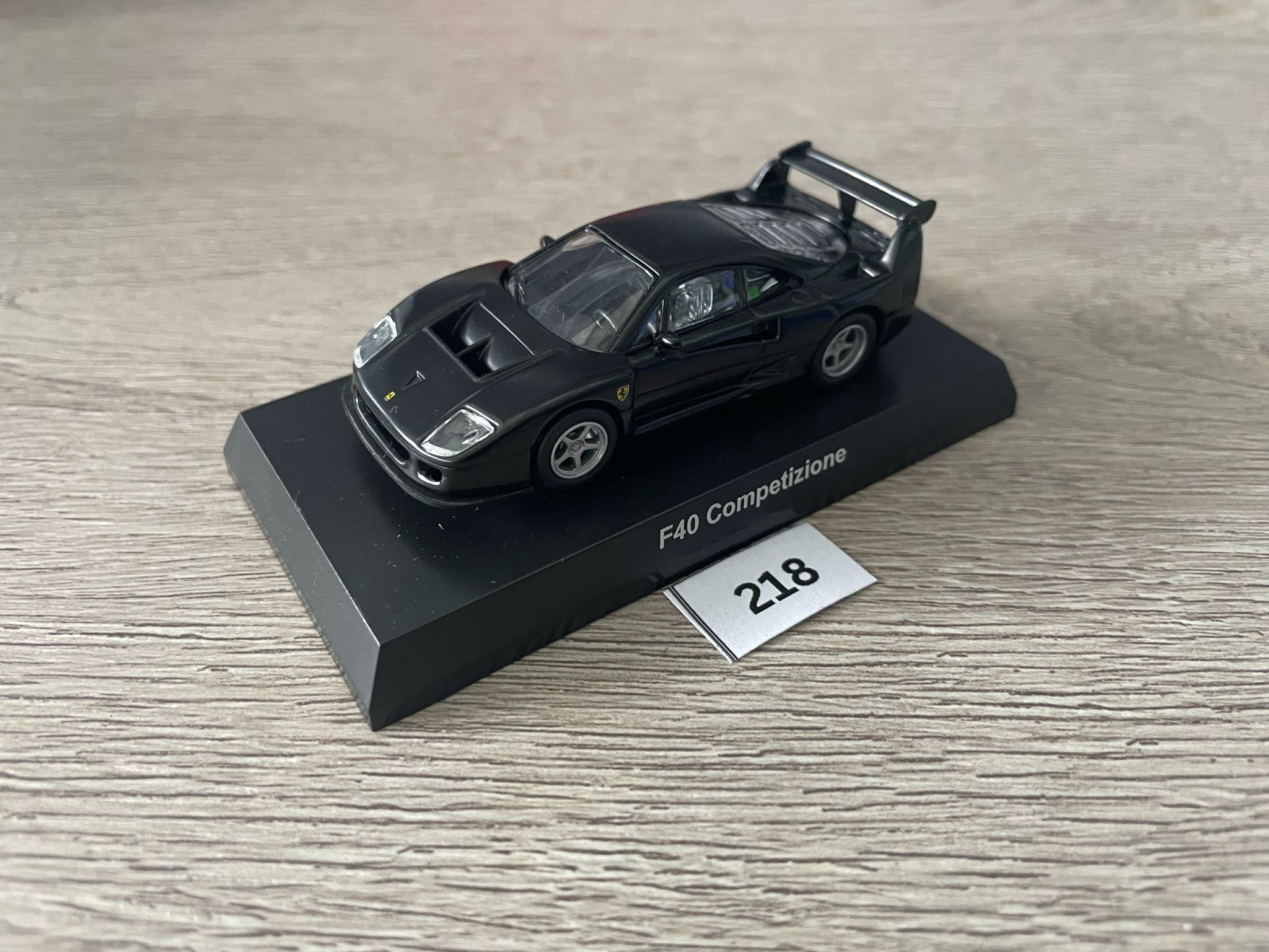 [CHOP-CHOP DEAL 218] FERRARI F40 COMPETIZIONE BLACK