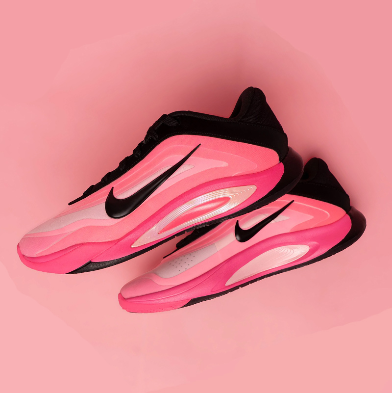 <特價售出不退換> A'ja Wilson NIKE W  A ONE LEO LIGHT 黑粉 籃球鞋 實戰鞋【FZ8606-001】PINKS