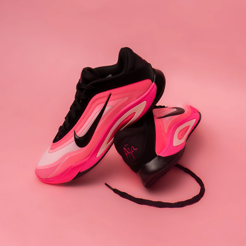 <特價售出不退換> A'ja Wilson NIKE W  A ONE LEO LIGHT 黑粉 籃球鞋 實戰鞋【FZ8606-001】PINKS