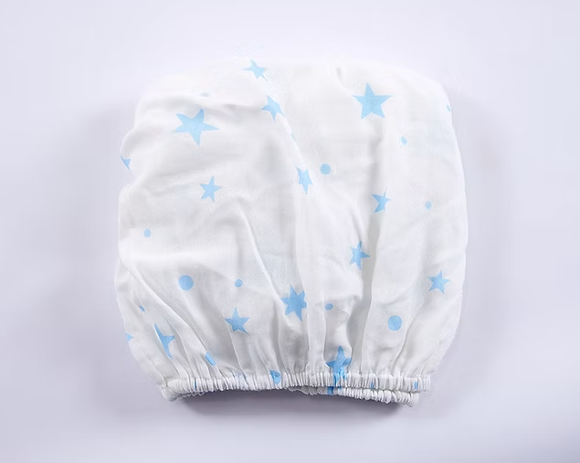 Lenny World LW1049 嬰兒紗布床笠 - 清晨小鳥