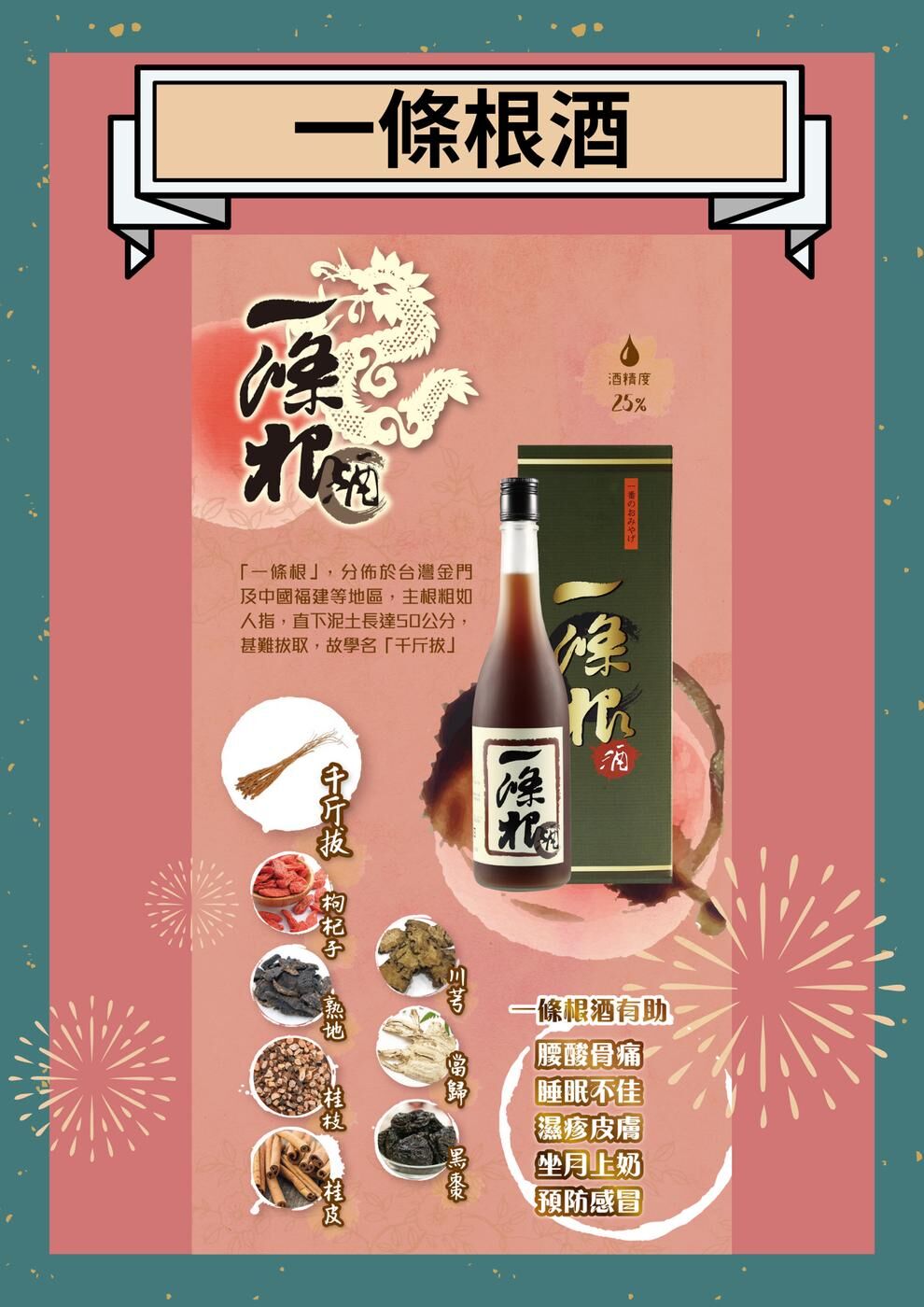 (3325)【任選優惠】一條根養生酒 600ml/ 精選何首鳥酒  600ml