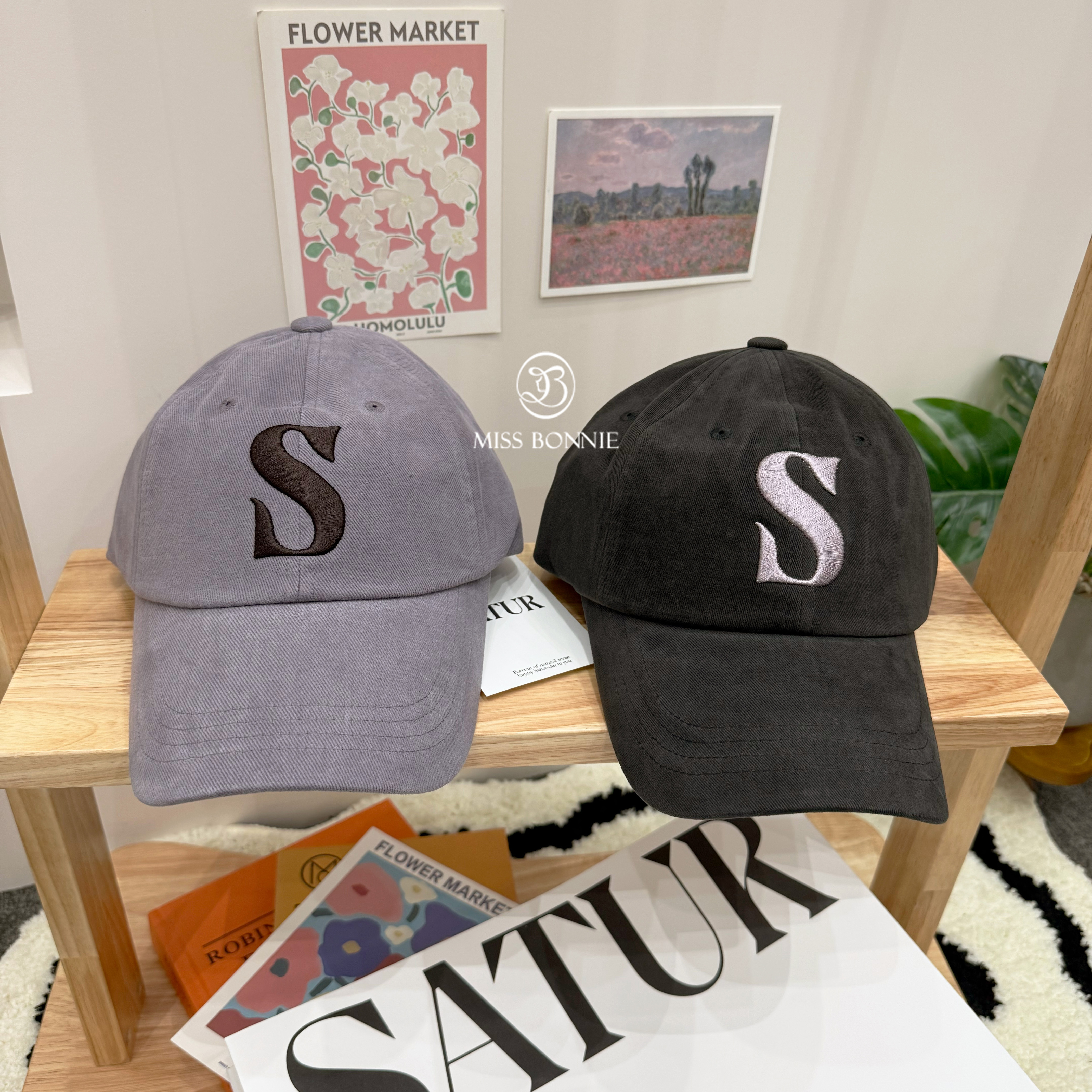 SATUR經典S大Logo棒球帽(共19色)