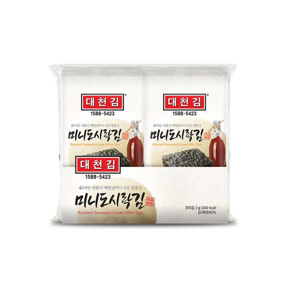 【BK SHOP】迷你傳統海苔(10入)