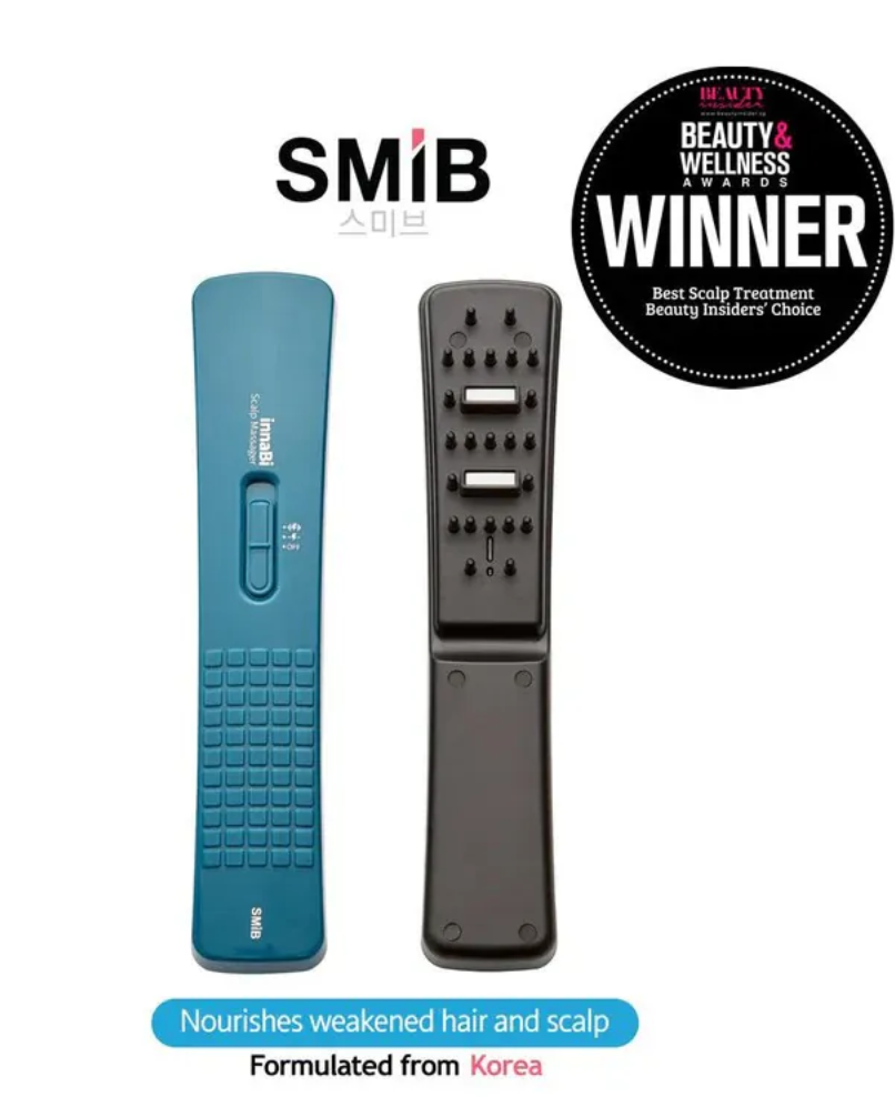 InnaBi 無線等離子頭皮按摩器【提高頭髮的營養和健康 🌟減少頭皮屑、頭皮瘙癢 🌟抗炎作用】「E」