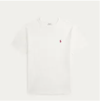 [S] PRL WHITE KIDS SURFBOARD PRINTED COTTON JERSEY T-SHIRT, 323965839001-WHITE (SRL187)