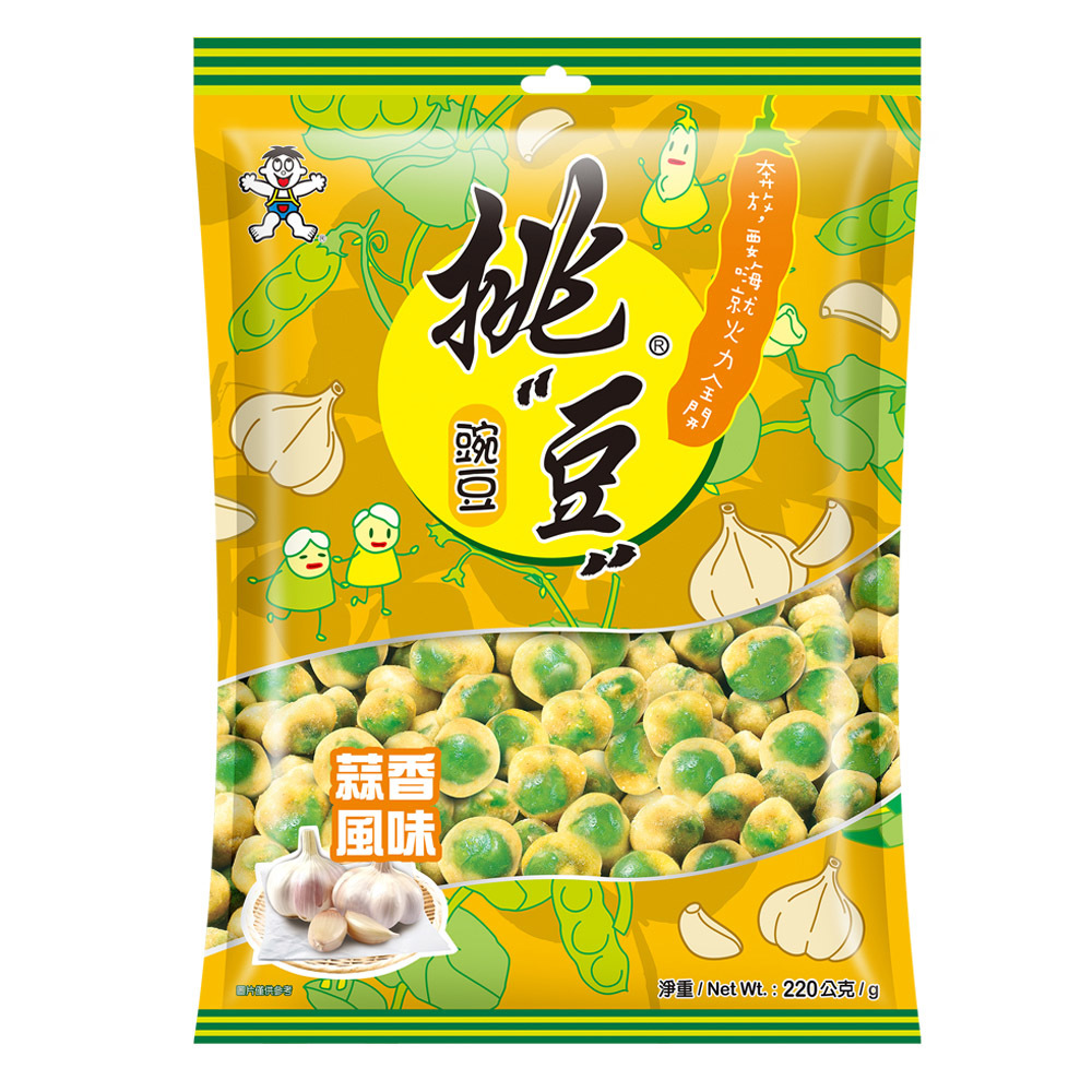 挑豆-豌豆(220g/包)(蒜香風味)
