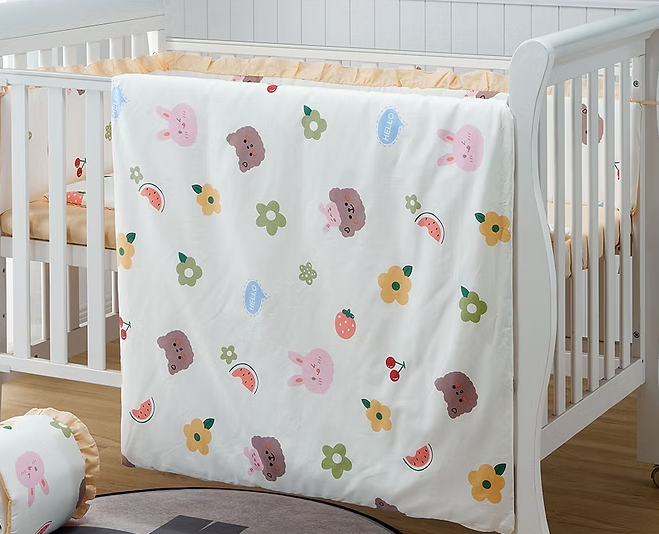 Lenny World LW1059 嬰兒全棉貢緞空調被 - 好友時光