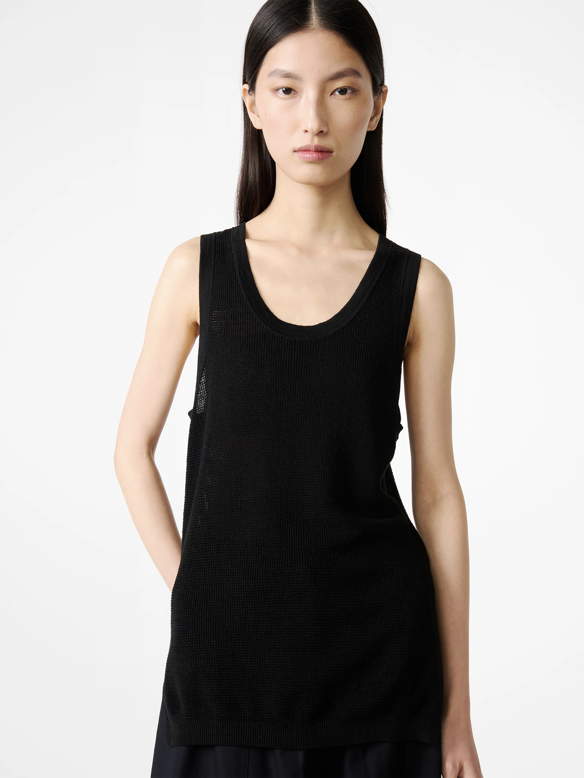 Studio Nicholson LOW ARMHOLE VEST 背心