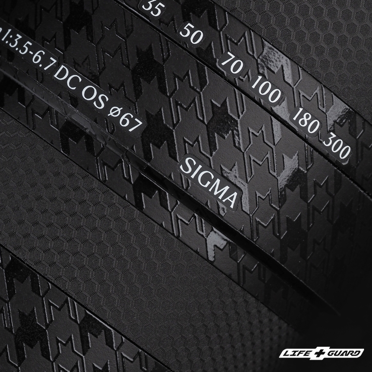 千鳥系列貼膜質感特寫，LIFE+GUARD 設計風格