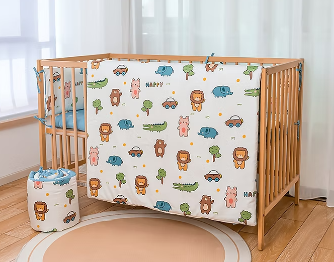 Lenny World LW1074 嬰兒全棉貢緞空調被 - 森林派對