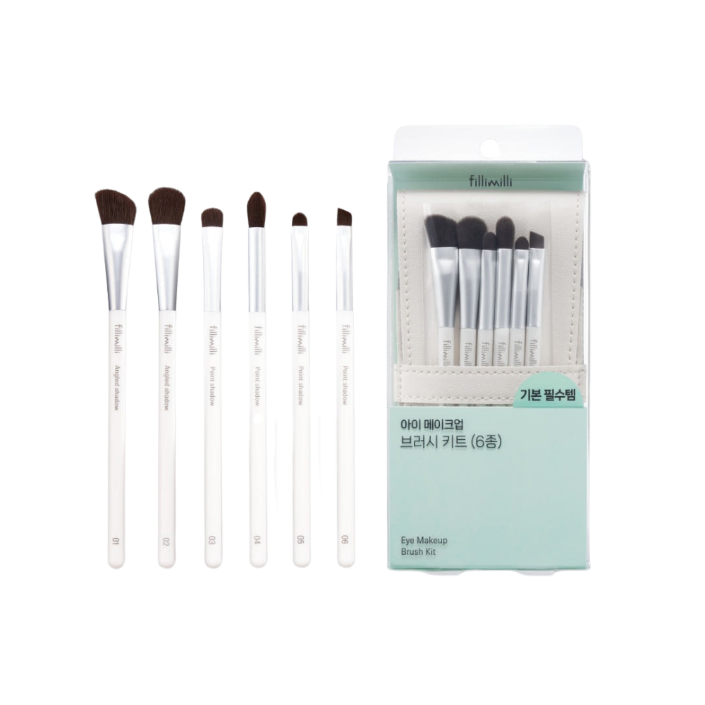 Fillimilli 眼部化妝刷具組 6件組
