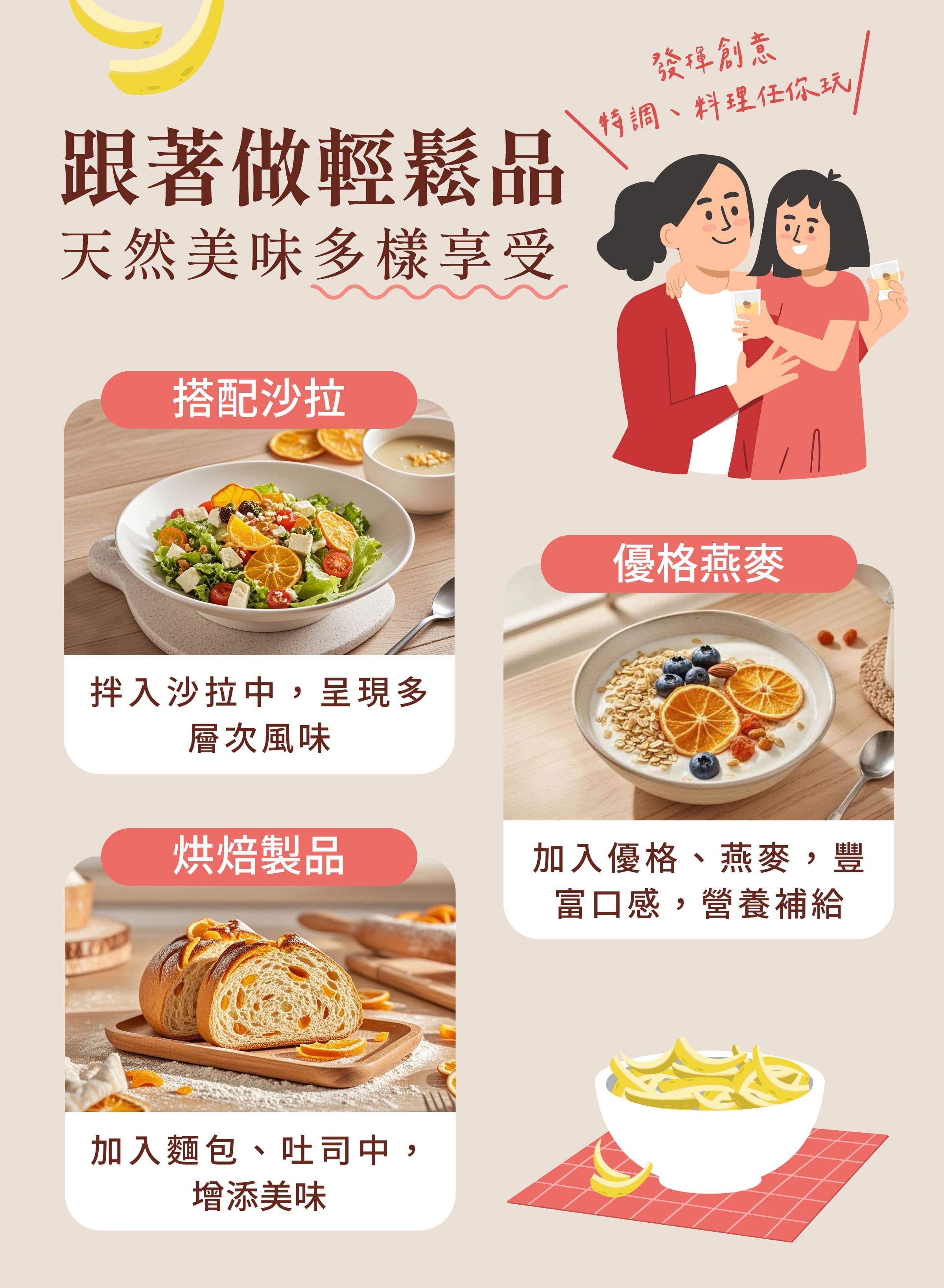 登義黃金柚皮果乾創意料理方式