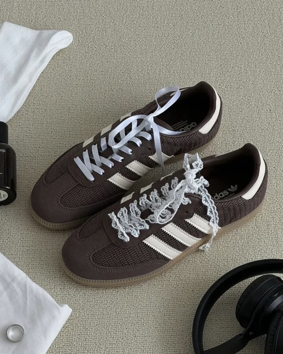 Adidas Originals Samba 巧克力鬆餅 德訓鞋 焦糖底 編織 可可色