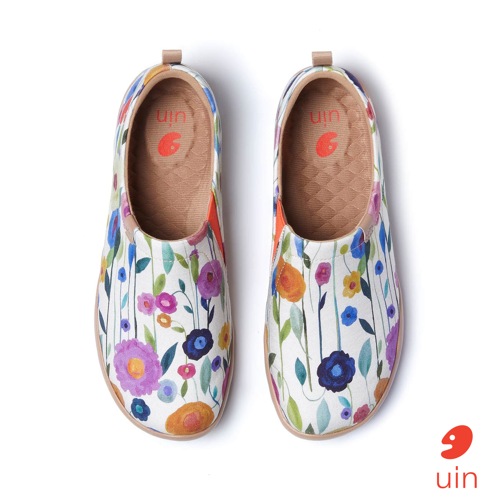 【 Uin 】西班牙原創設計 | 綺夢花藤 托萊多1 女鞋 彩繪鞋 休閒鞋 懶人鞋