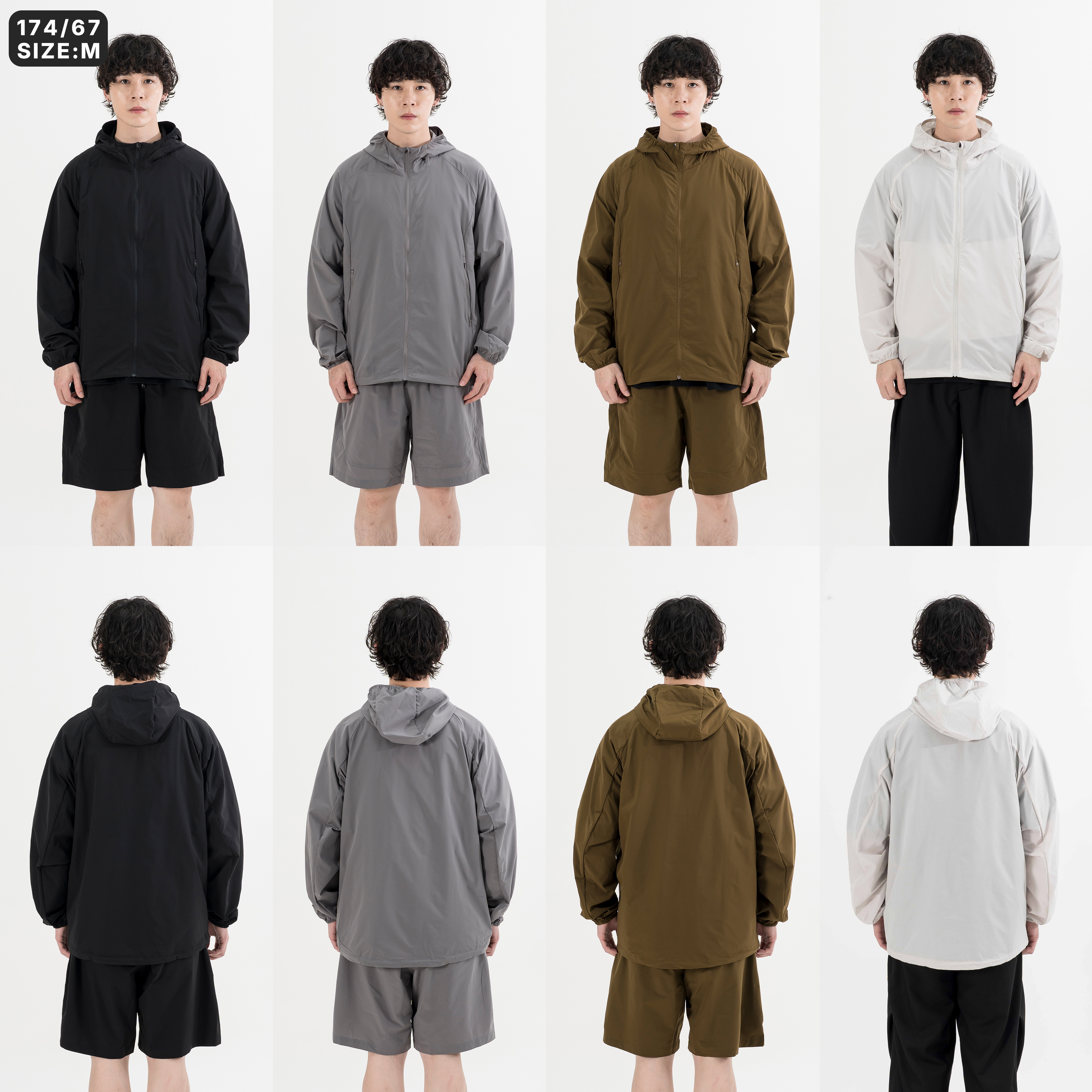 Lightweight Sun Protection Set 輕量 防曬外套 短褲 [NF5412]