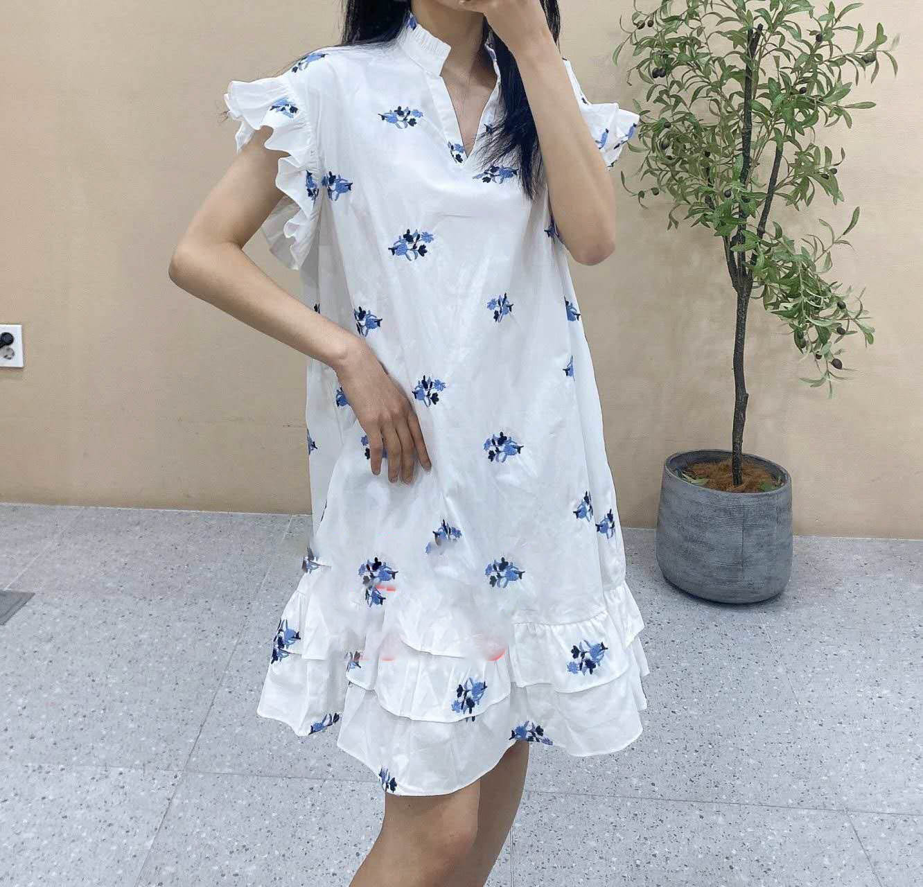 📢PM_K4249  ▶️繡花小洋裝 👉B:cm W:cm H:cm L:cm👈