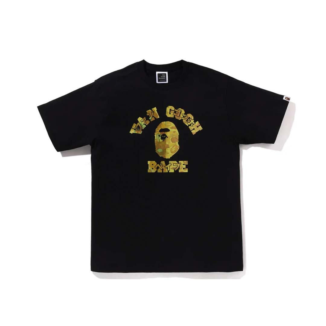 2025SS BAPE VGM COLLEGE TEE VAN GOGH 梵谷 聯名 限定 短T 現貨