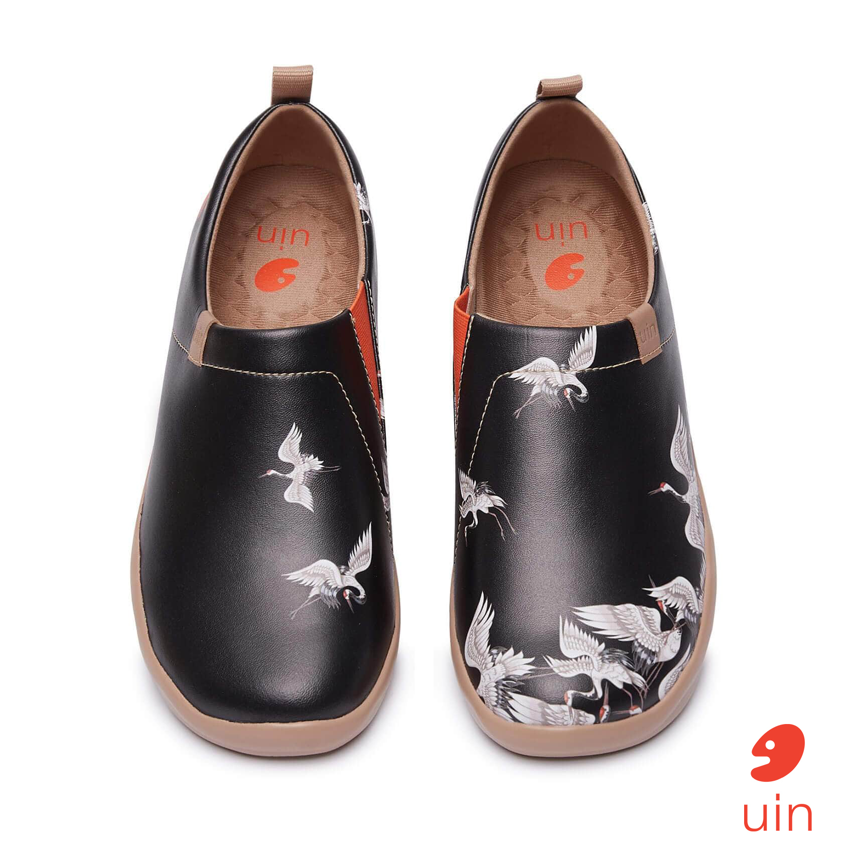 【 Uin 】西班牙原創設計 | 鶴舞夜空 托萊多1 女鞋 彩繪鞋 休閒鞋 懶人鞋