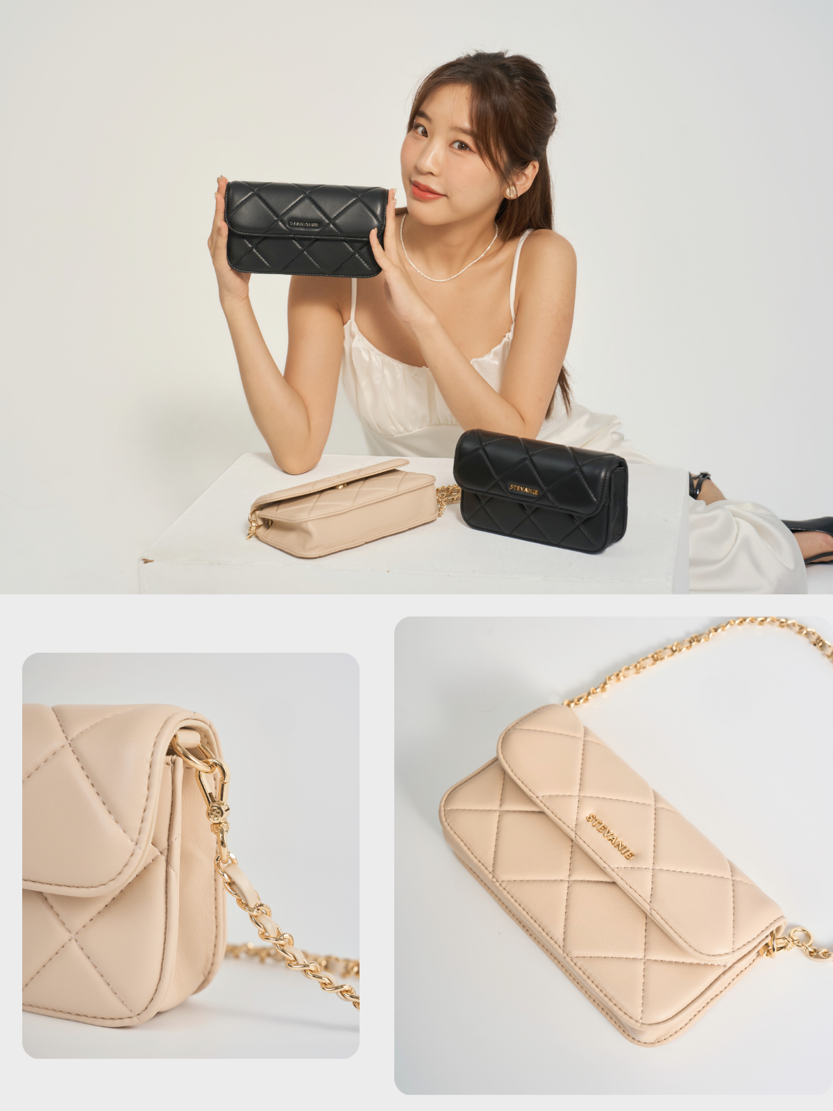 STEVANI愛麗絲鏈條WOC包