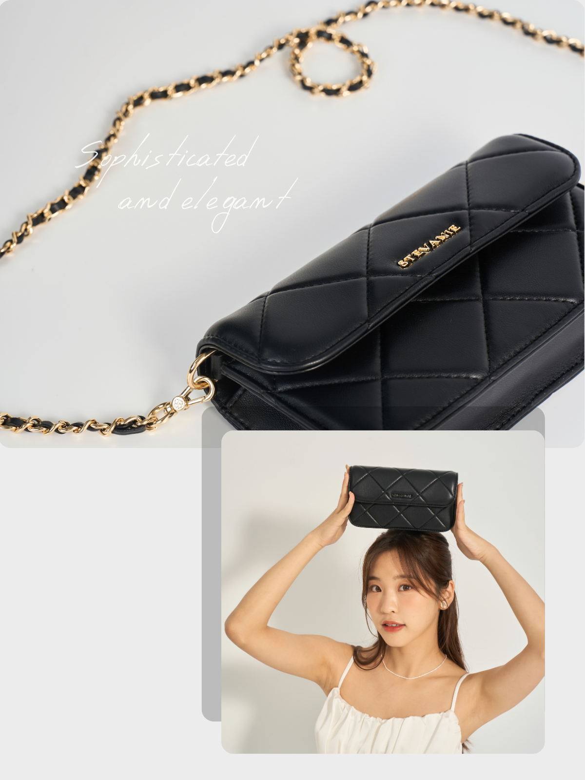 STEVANI愛麗絲鏈條WOC包