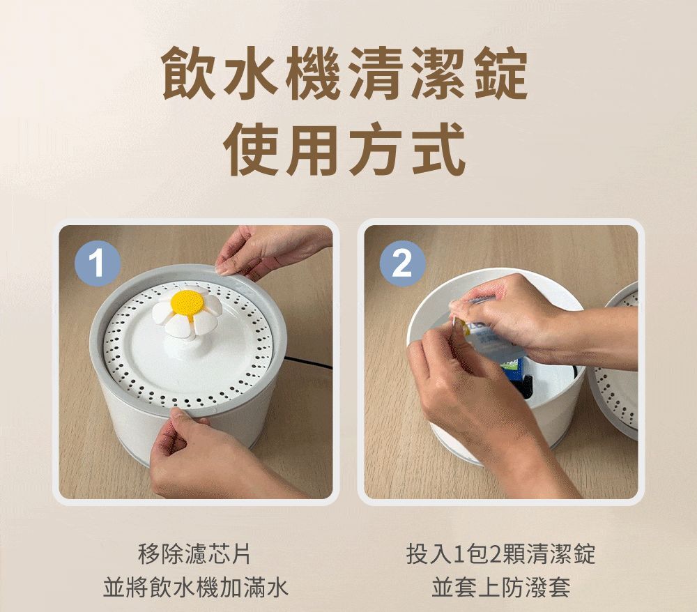 路易貓砂｜ZERO+ 寵物飲水機清潔錠 10包/盒 (寵物自動飲水機清潔)