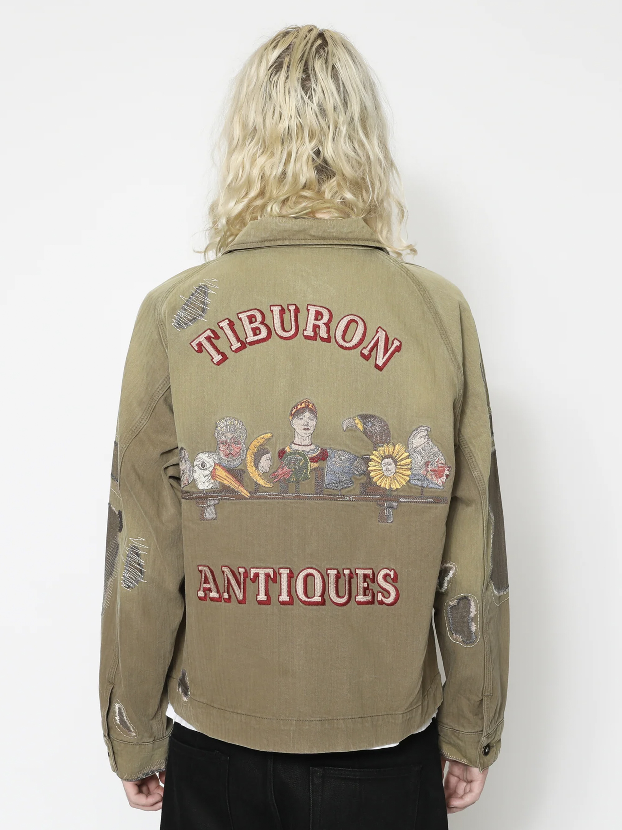 SAMUEL ZELIG ANTIQUE ZIP JACKET 外套