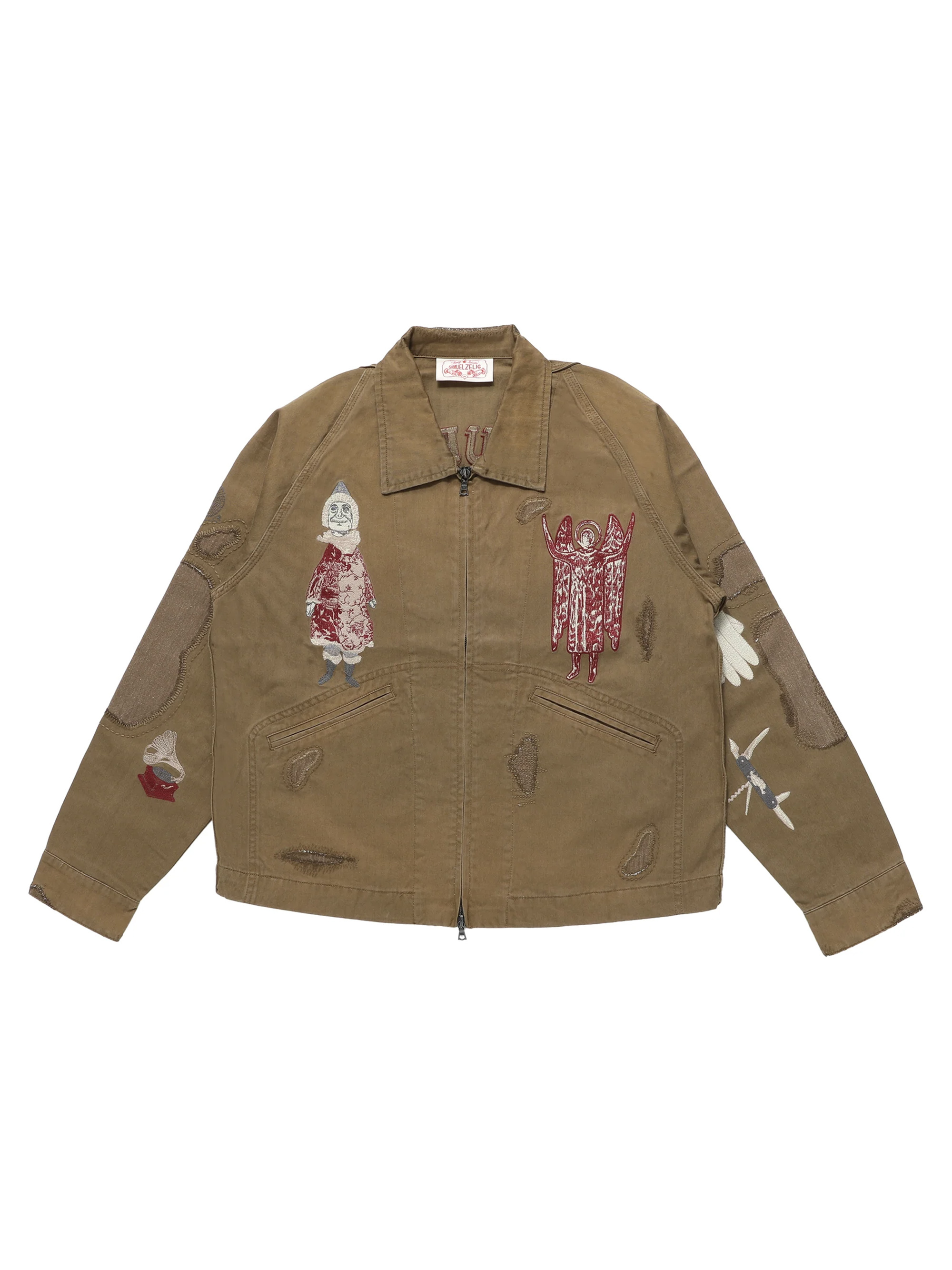 SAMUEL ZELIG ANTIQUE ZIP JACKET 外套