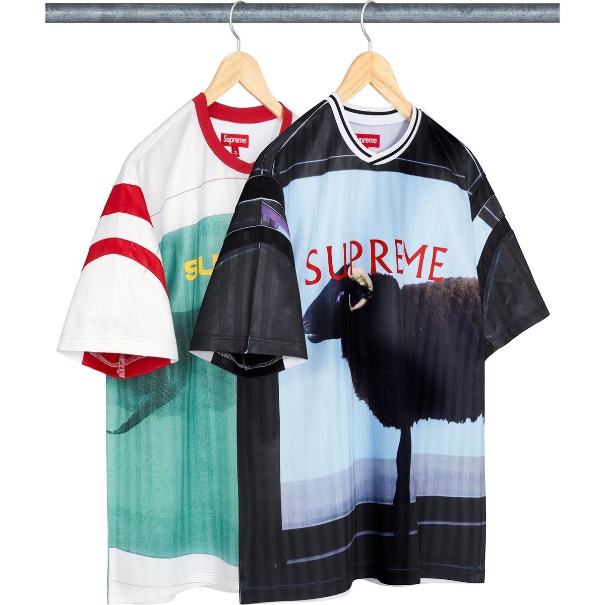 2025SS Supreme Damien Hirst Soccer Jersey 藝術家 足球衫 球衣 短袖 現貨