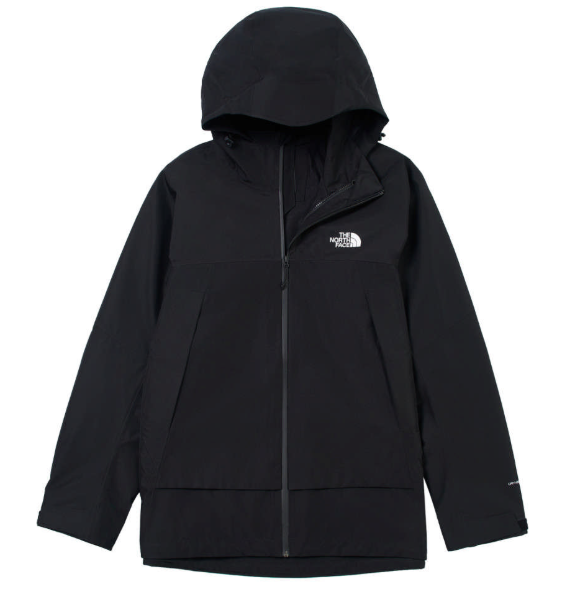 The North Face Men’s Black Waterproof Jacket｜DryVent Rain Jacket, Breathable Shell, Outdoor Hiking Gear  JUN25