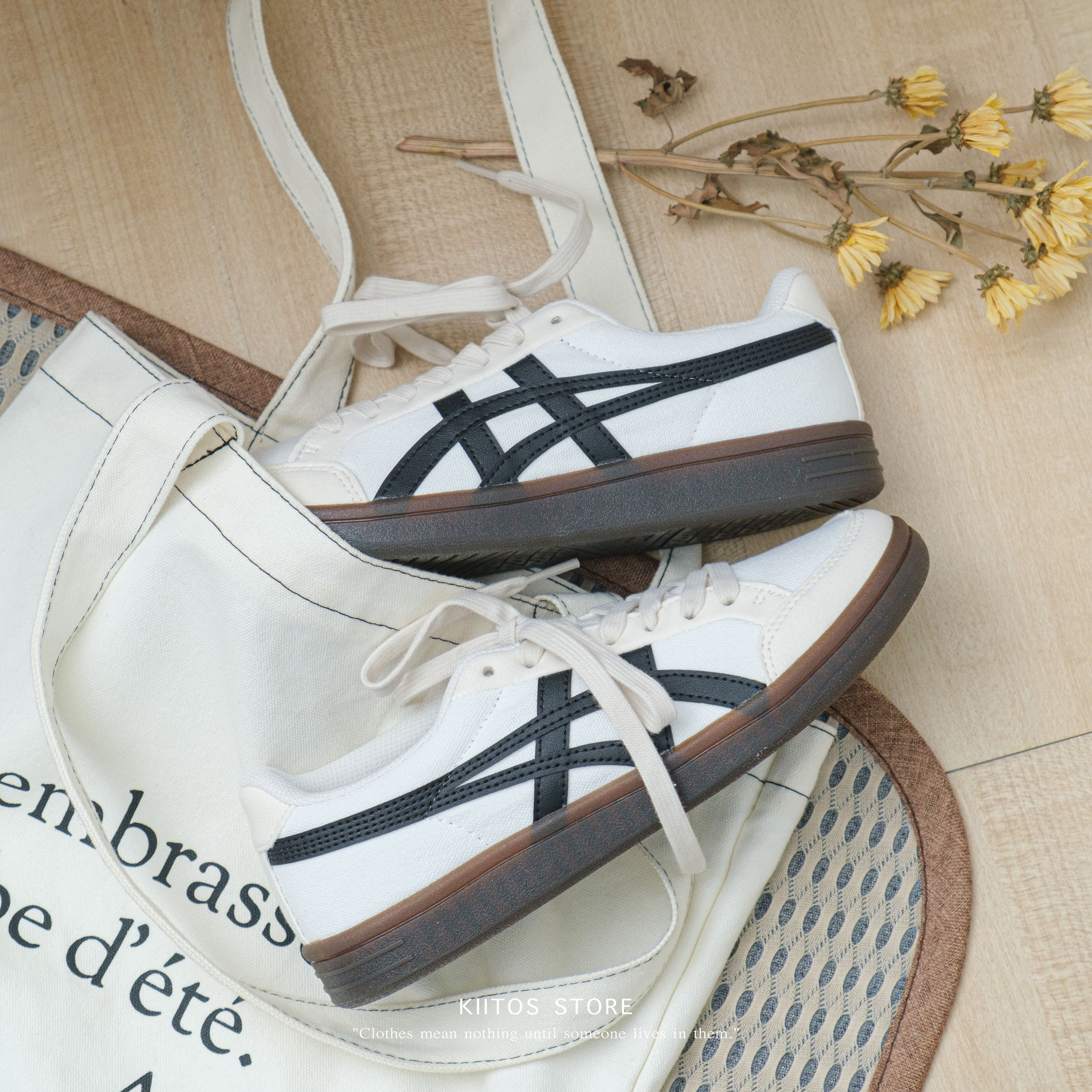 Onitsuka Tiger 鬼塚虎 白色 焦糖底  基本款 女鞋 1183B799-101