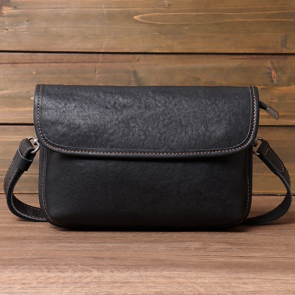 斜背包 郵差包 單肩包 真皮包包 頭層牛皮 男生包包 日系包包 休閒包 橫款包 植鞣皮 包包男 大容量 通勤包 101