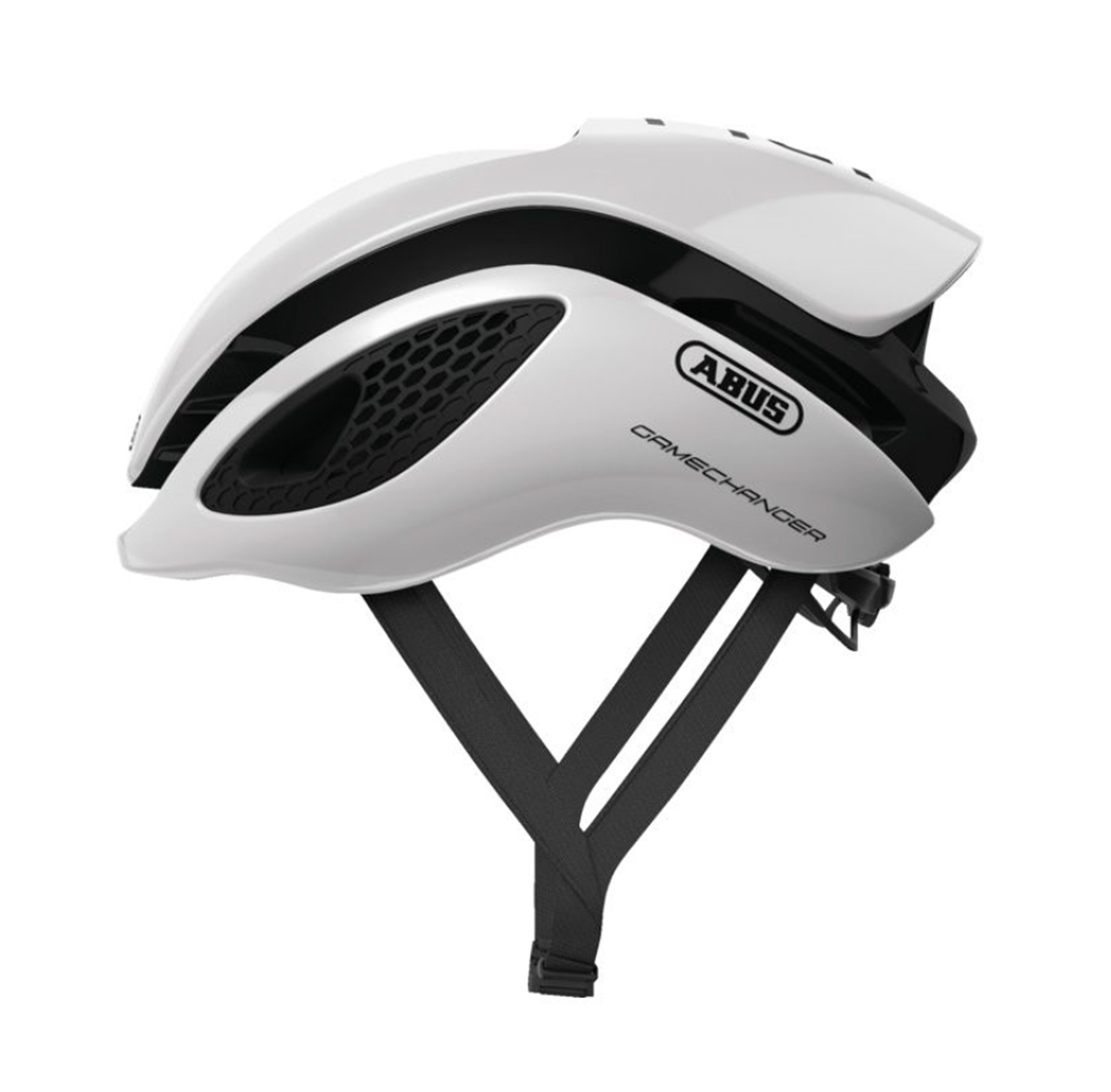 【ABUS】GameChanger 公路車空力安全帽 / Polar White 極地白