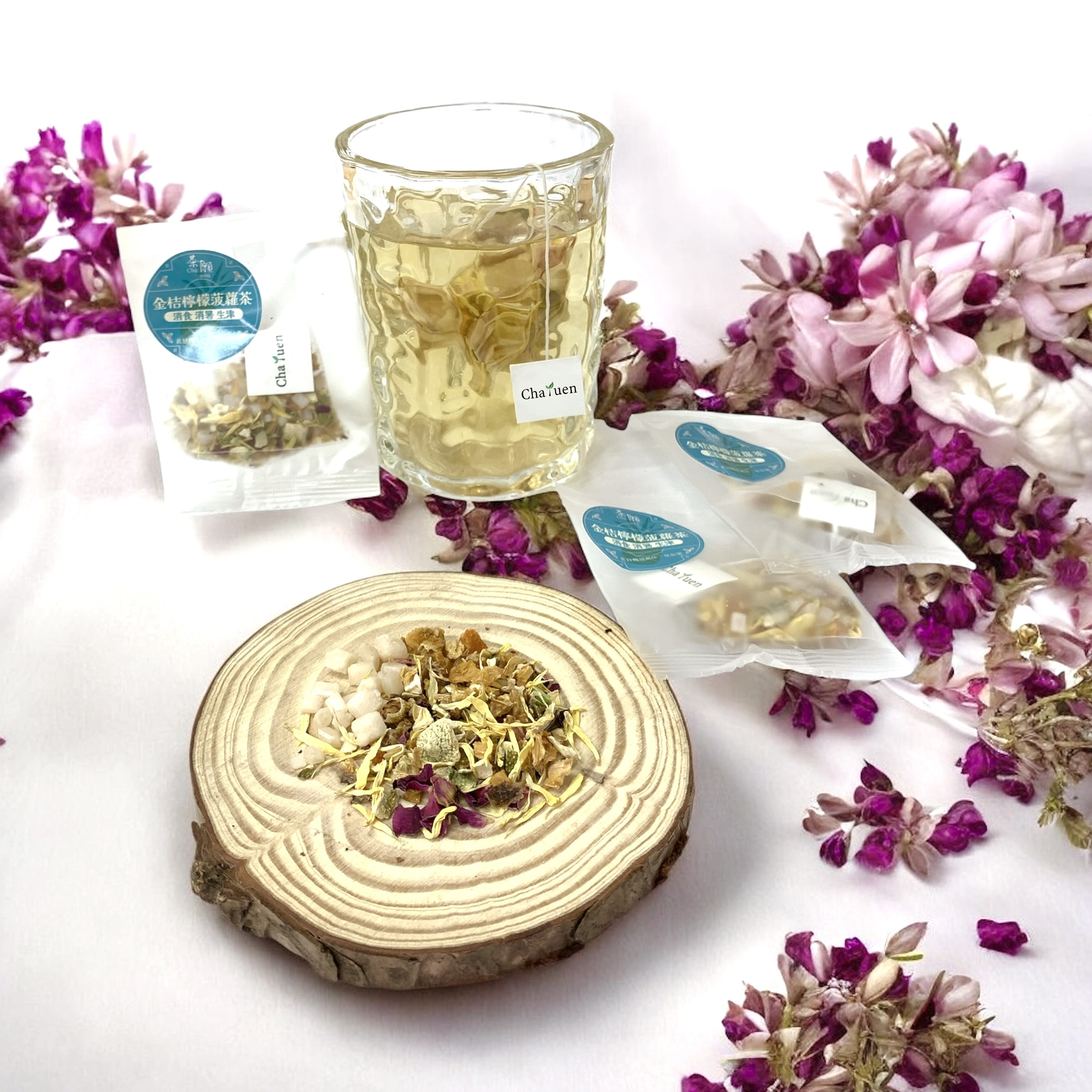 Cha Yuen - Kumquat Lemon Pineapple Tea (1 pack)