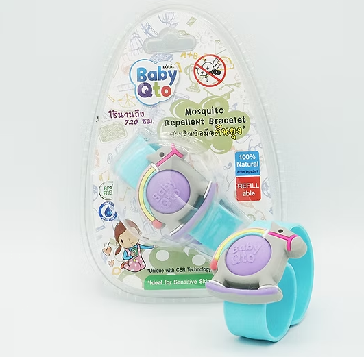 Baby Qto BQ6443  - BQ6449 防蚊腕帶