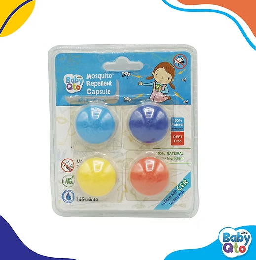 Baby Qto BQ6431 防蚊腕帶補充膠囊(4個裝)