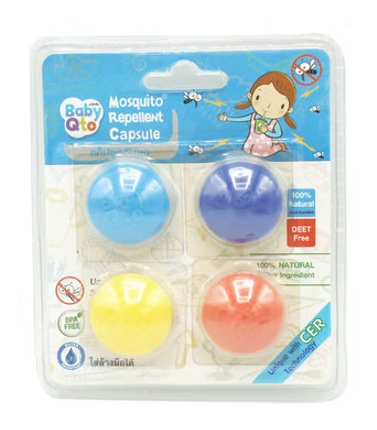 Baby Qto BQ6431 防蚊腕帶補充膠囊(4個裝)