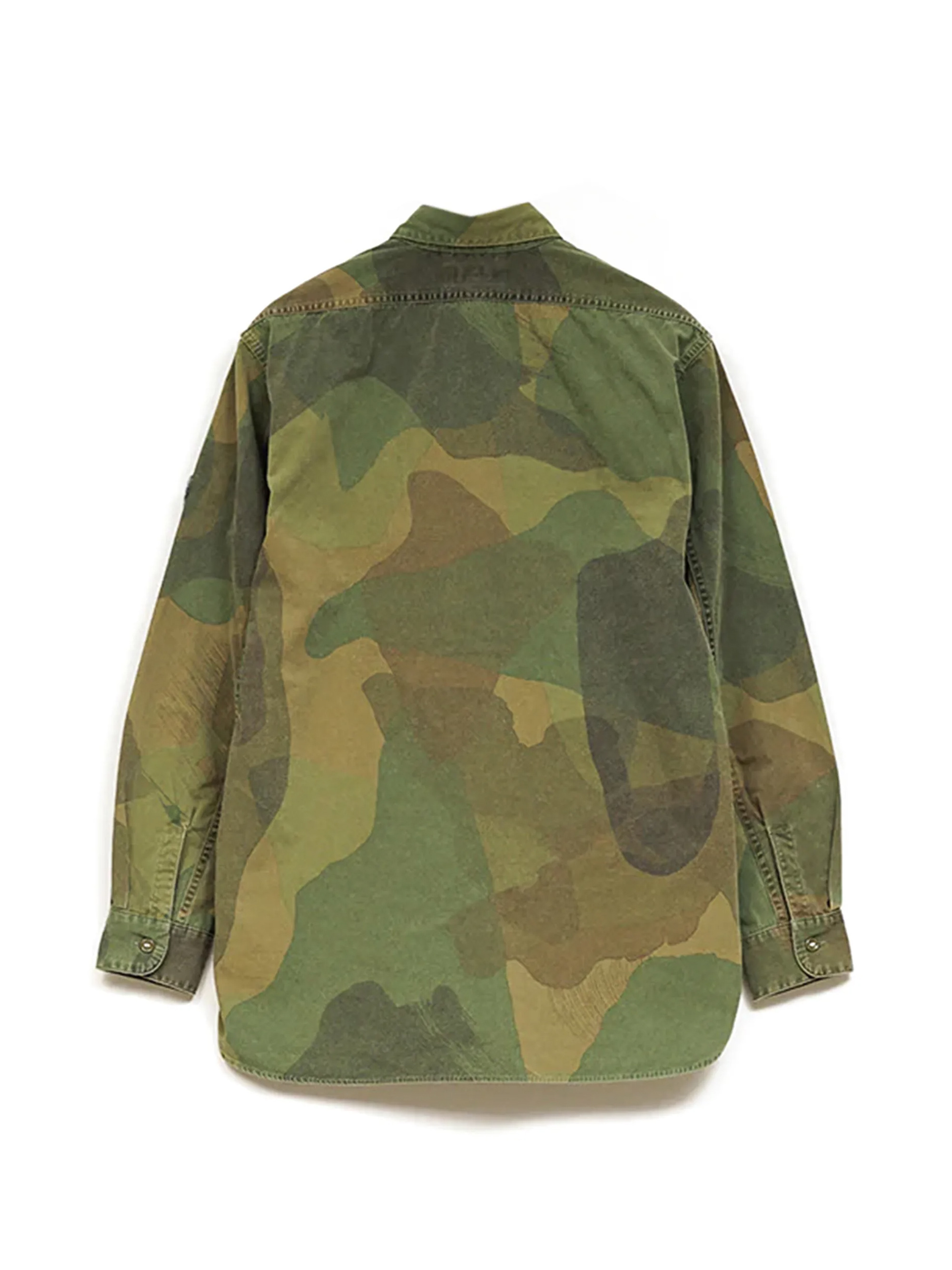NIGEL CABOURN UTILITY SHIRT FADE CAMO襯衫