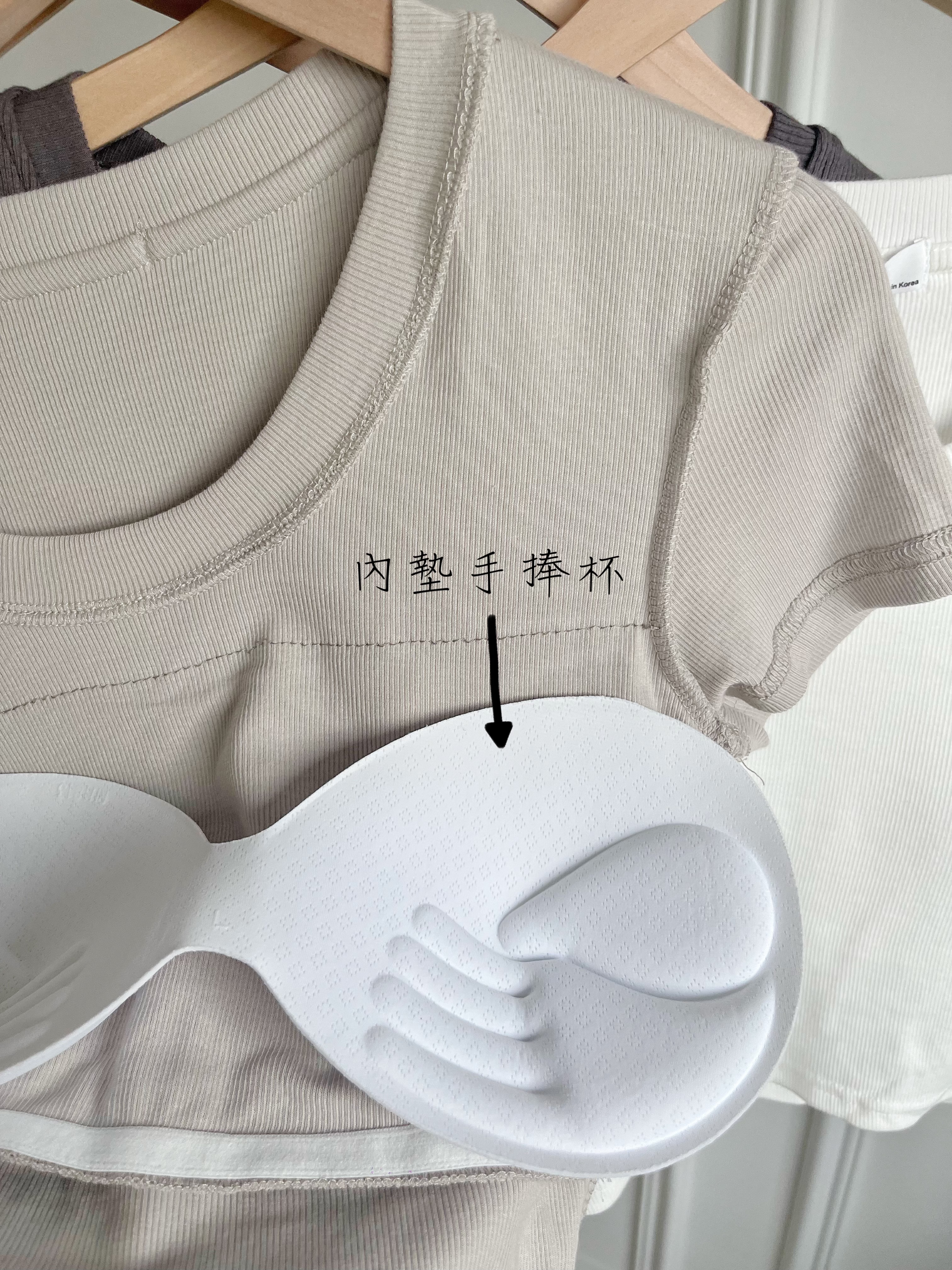 |現貨|基本百搭素色短版短袖bra top(5色)