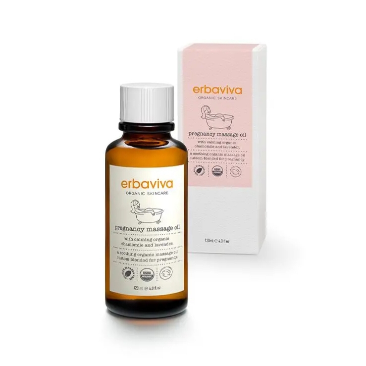 【樂森藥局】 美國 erbaviva USDA 媽咪舒緩按摩油 120ml