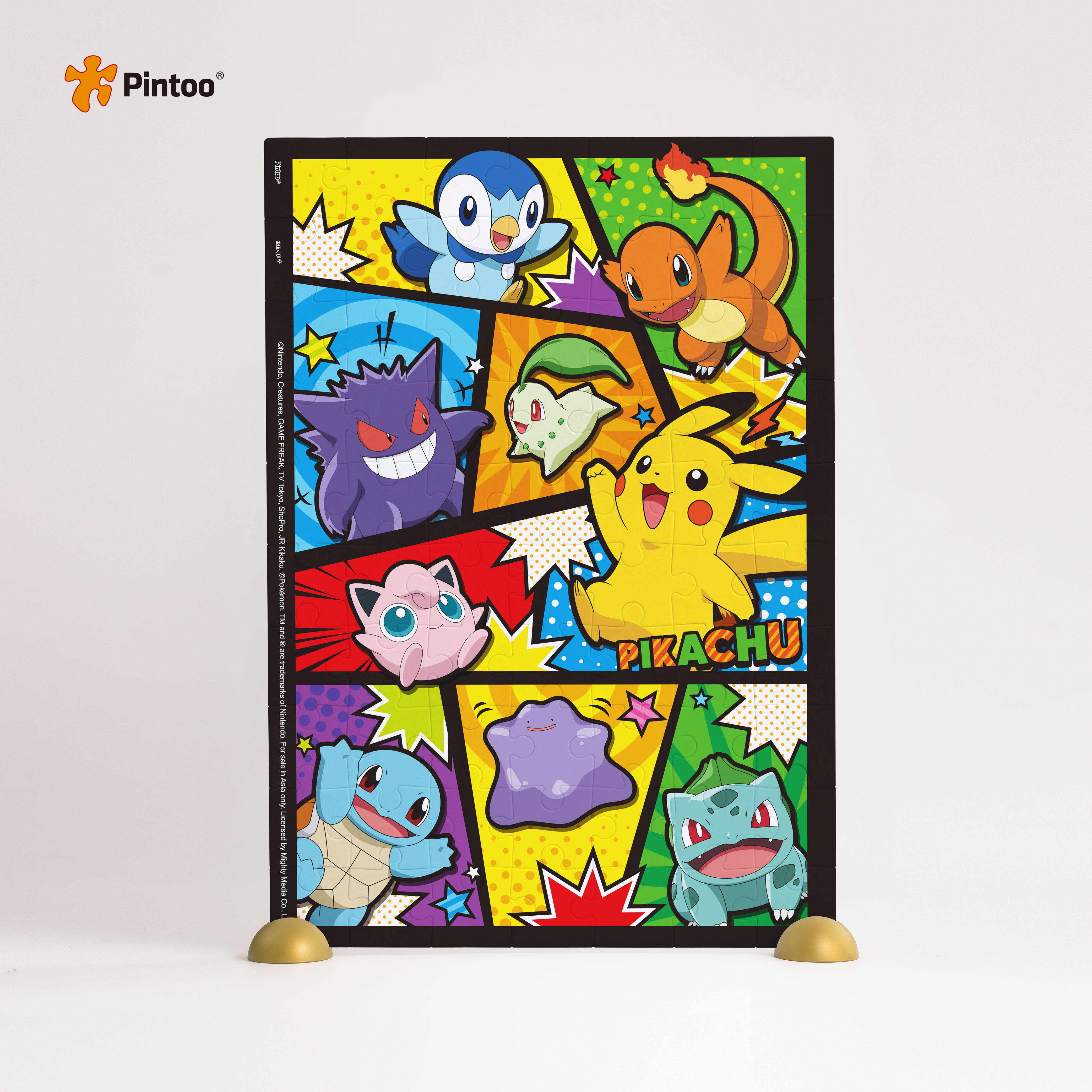 【PINTOO】兒童拼圖寶可夢系列-漫畫風(70片)