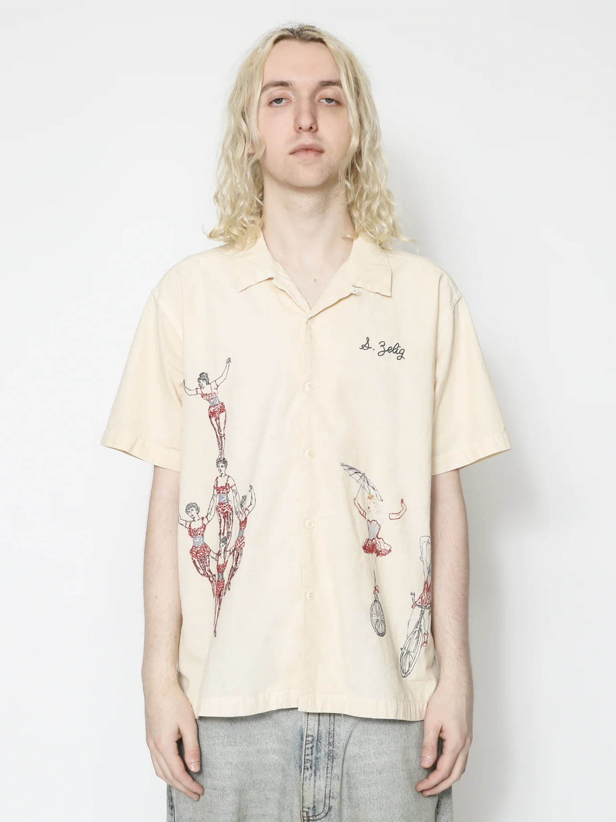 SAMUEL ZELIG CIRCUS CAMP SHIRT 襯衫