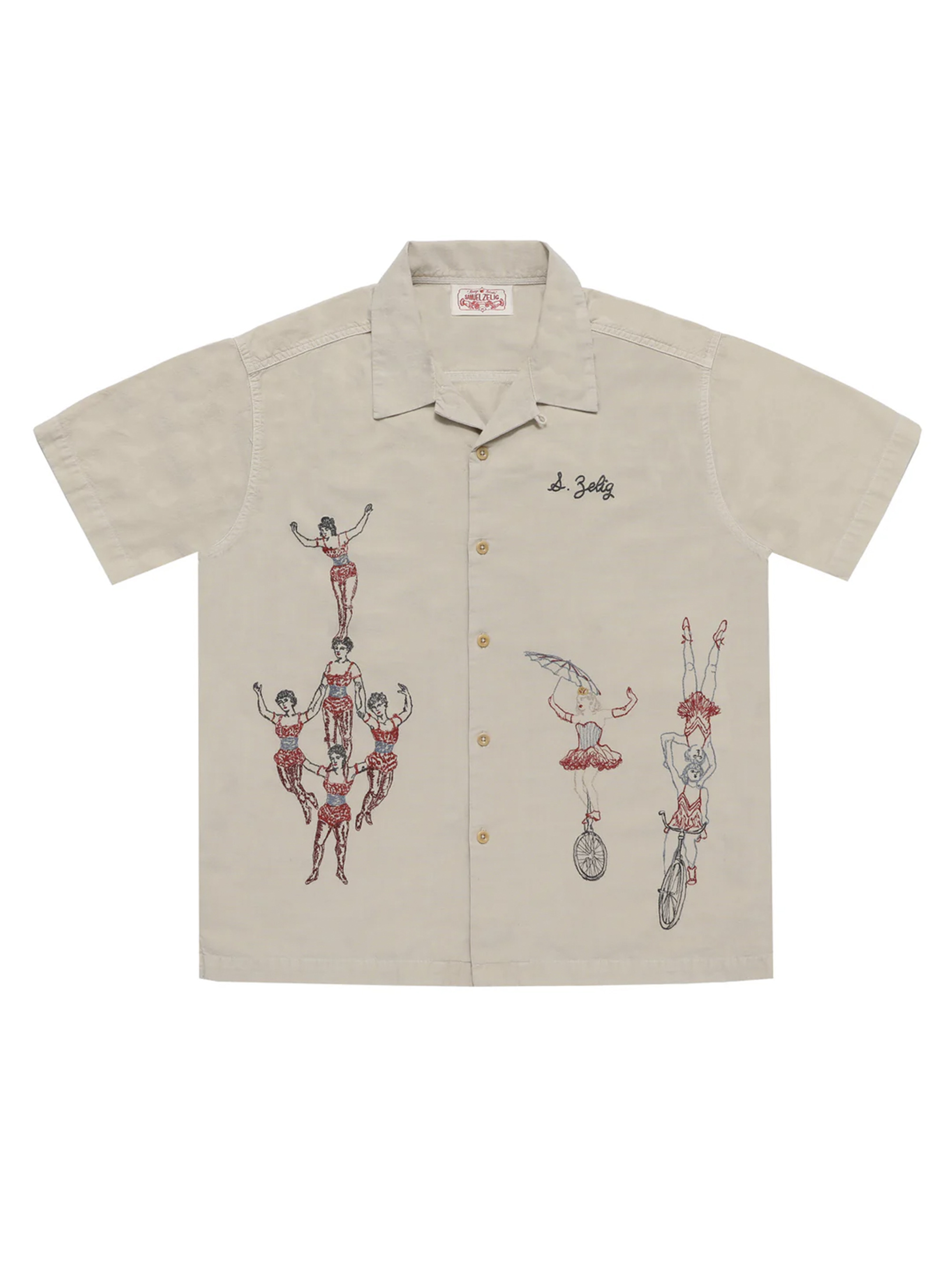 SAMUEL ZELIG CIRCUS CAMP SHIRT 襯衫