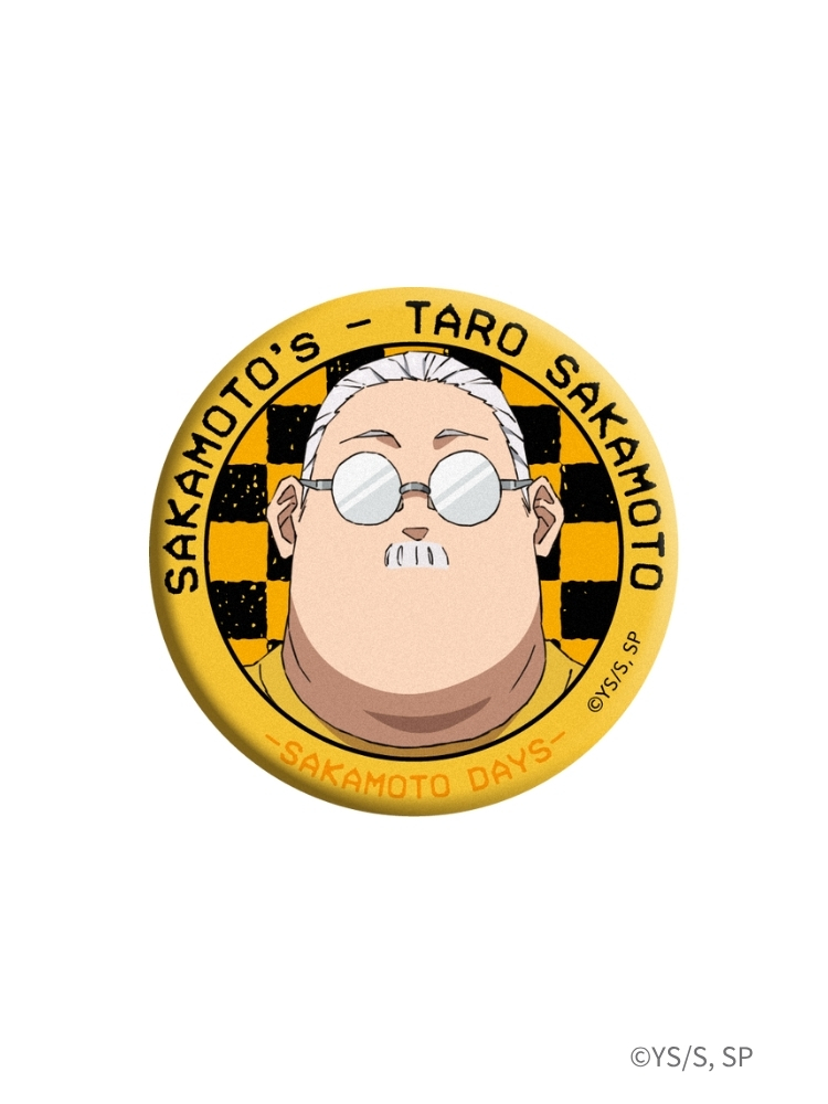 坂本日常 圓形胸章 坂本