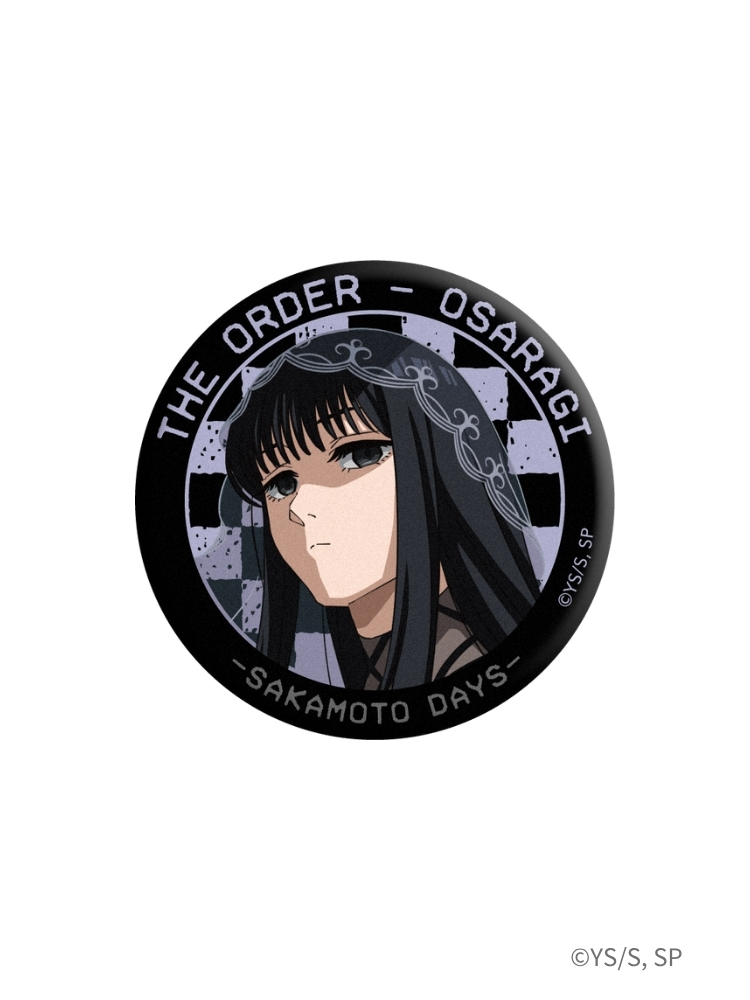 坂本日常 圓形胸章 大佛