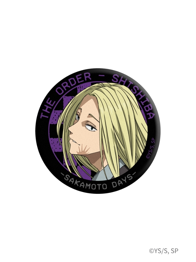 坂本日常 圓形胸章 神神迴